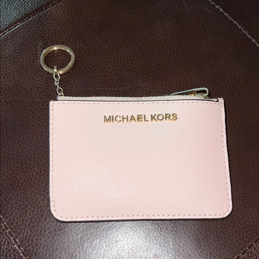 Michael Kors Cream Pink Holder